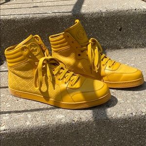 Yellow Men’s Gucci Sneakers 🌞